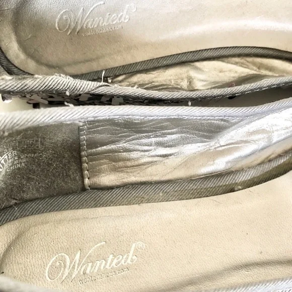 Wanted Confetti Style Shimmering Flats - Picture 8 of 10